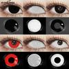 1 Pair Halloween Contact Lens 14.5mm Blind Eye Anime Yearly Natural Colored Contact Lenses