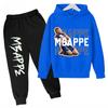 Set Hoodie și Pantaloni Sport cu Imprimeu Mbappe pentru Primăvară și Toamnă Set 2 Piese pentru Băieți și Fete Haine Copii
