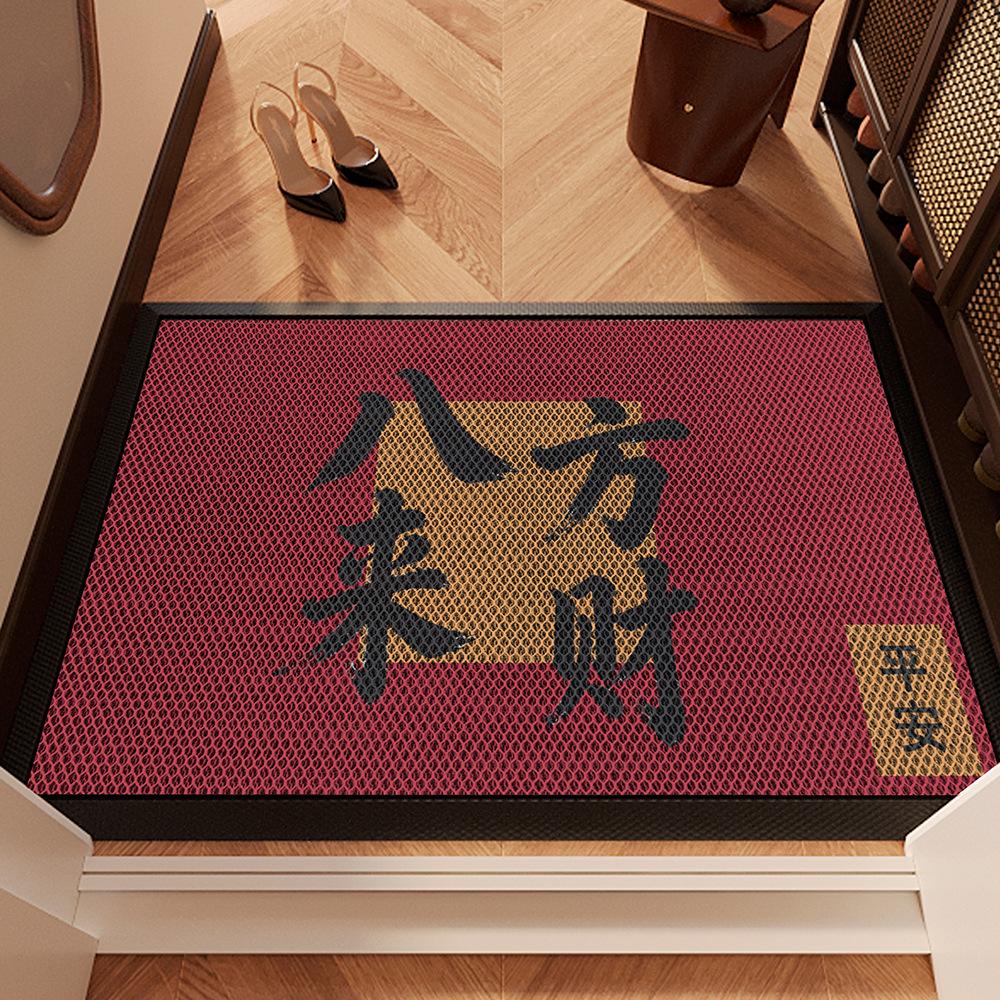 High Elasticity Anti-Slip Entrance Door Mat - Dirt & Dust Resistant, Easy Care Carpet for Hallway