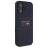 Red Bull Rbhmp16S24Sihsrv Iphone 16 6.1 Hardcase Granatowy/Navy Silicone Horizontal Logo Magsafe