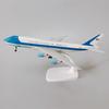 1/400 20cm B747 Air Force One Fluggesellschaft Modellflugzeug 747 Druckguss Nachbildung Legierung Metall Flugzeugspielzeug & Fahrwerk Hobby Serie