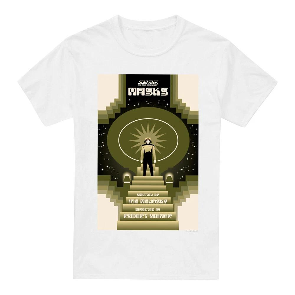 Star Trek TNG Season 7 Episode 17 T-Shirt S-5XL, White 4XL