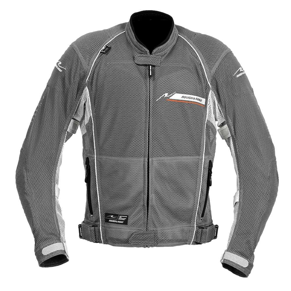 Rough and Road Direct Air Mesh Jacket FP Gun Meta/P. Silver BL