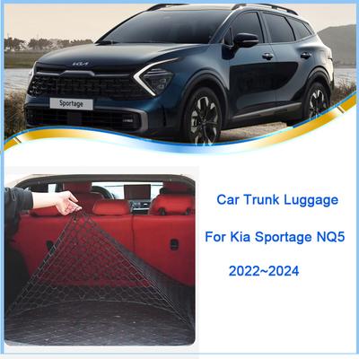 Pro Kia Sportage NQ5 Síť do zavazadlového prostoru Síť do kufru Síťovina elastická Nylon Zadní část zavazadlového prostoru Organizér Úložný prostor zavazadlového prostoru Síťka na zavazadla Autopříslušenství