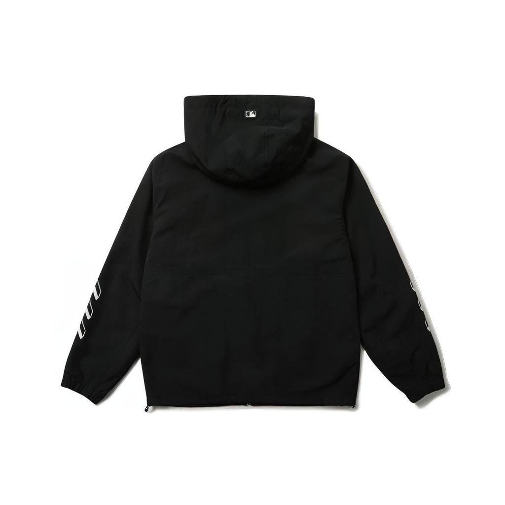 MLB Base Logo Jackets Unisex Black Hooded Moderate Other 31JPU5131-50L