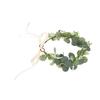 Eucalyptus Wreath Artificial Green Eucalyptus Wreath for Seaside Vacation Photo Taking