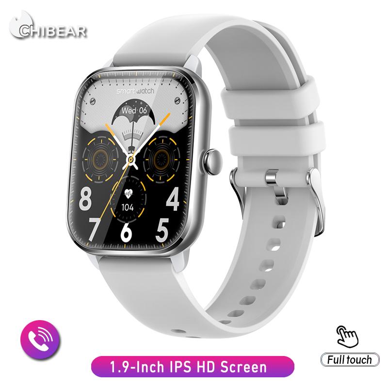 

Bluetooth-звонок Смарт-часы для мужчин 100 спортивных режимов 1,9-дюймовый HD-экран с полным сенсорным экраном Женские умные часы с голосовым помощником Ai+ Box