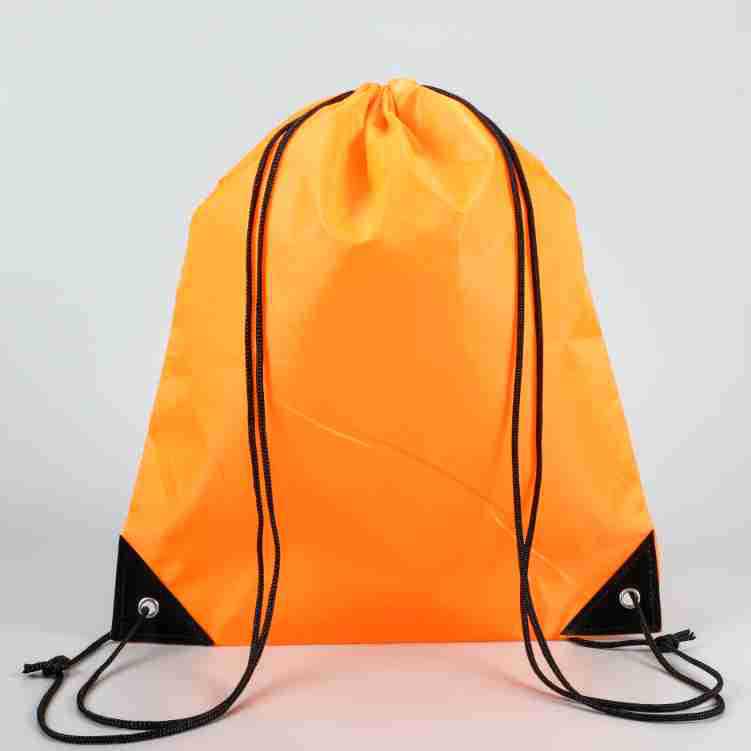 Waterproof Polyester Drawstring Sports Backpack for Outdoor Use