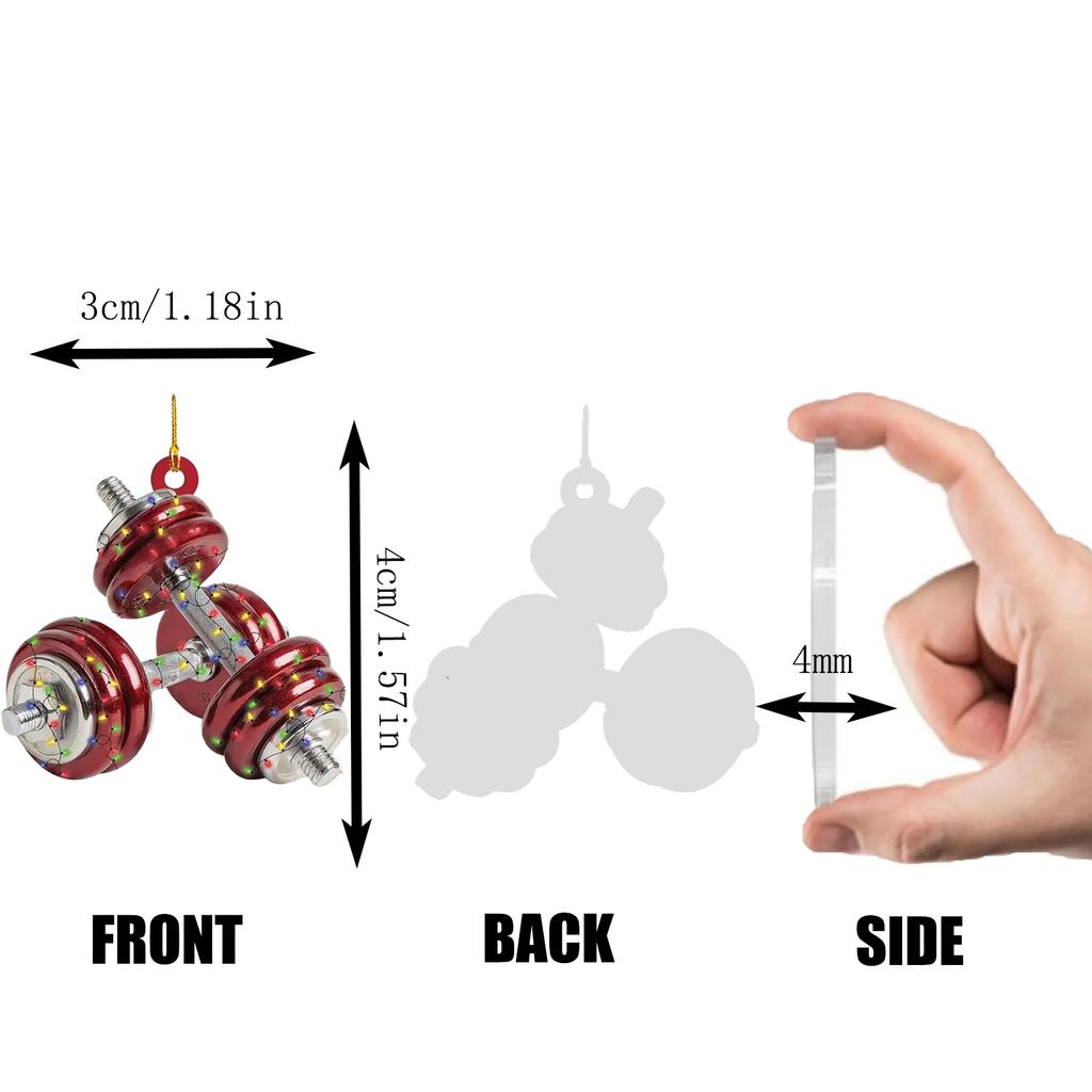 2D Plane+airplane Box +24PC+ Fitness Decoration Advent Christmas Countdown Box Calendar