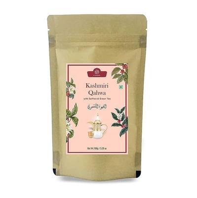 Arabischer Kaffee mit Safran und grünem Tee (100 g), Kashmiri Qahwa, AL MASNOON