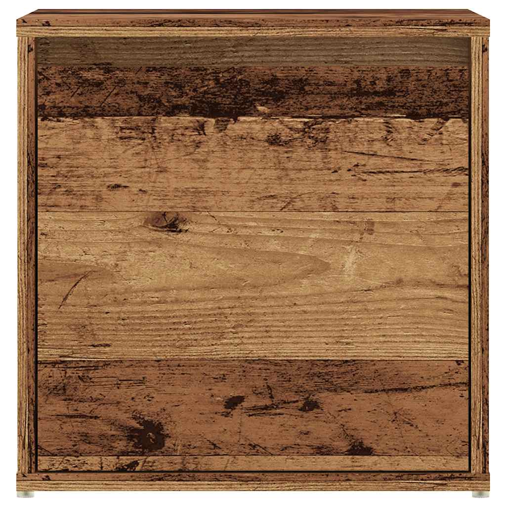 Drawer Box Rustic Wood Style 40.5 X 40 X 40 Cm Engineered Wood