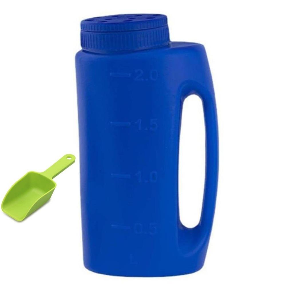 Portable Hand Spreader Large Capacity Fertilizer Spreaders Handheld Spreaders  Lawn Care