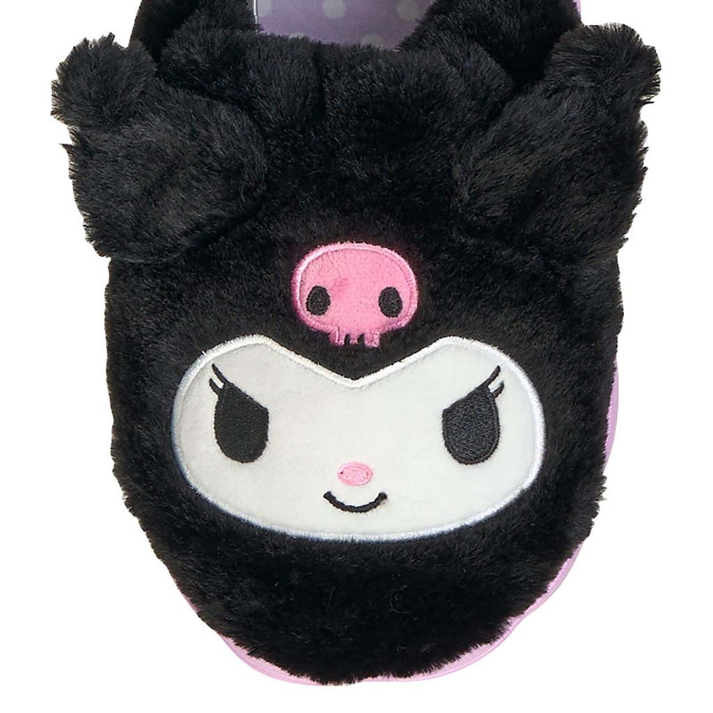 Sanrio Kuromi Slippers 274721 Face-Shaped