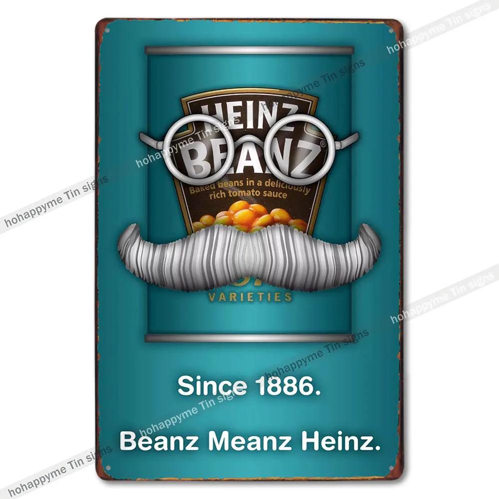 Retro Metal Tin Signs Vintage Food Ad Kitchen Wall Decor Home Art