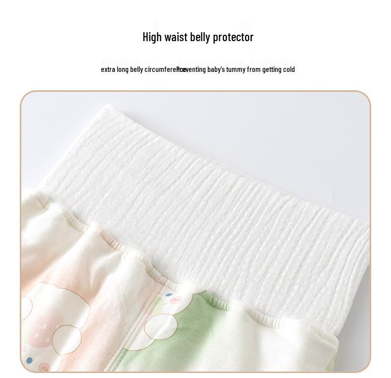 Thickened Quilted Baby Autumn/Winter Underwear Set - Warm, Class A Children's Clothes & Trousers, 120g