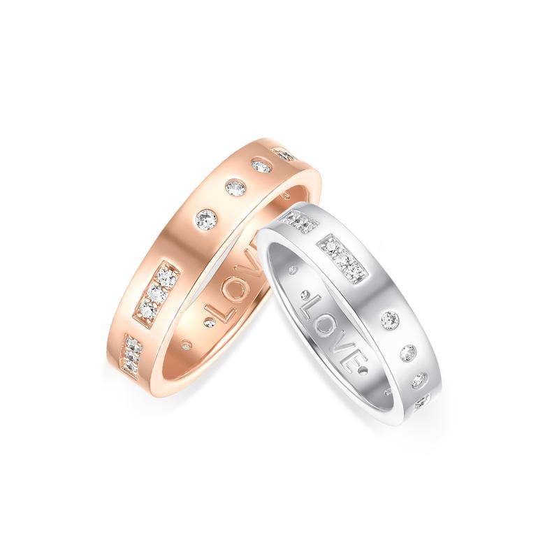 APM Monaco ring MORSE CODE Series
