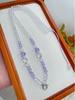 Universal Crystal Bead Chain Necklace with Buckle for Thai Amulets, Thangkas, Dzambhala, or Nine-Tailed Fox.