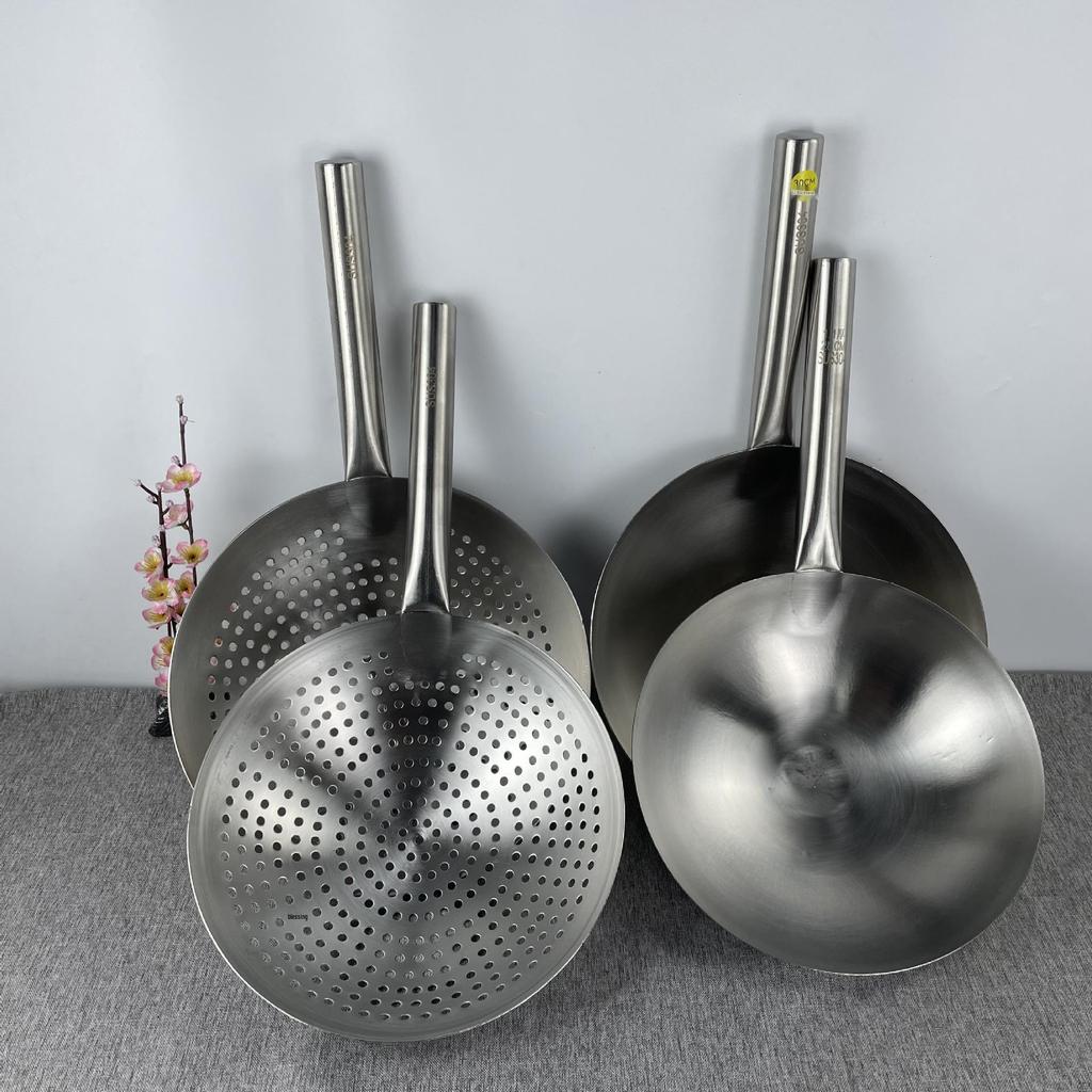 Extra Thick Stainless Steel Water & Soup Ladle Wok Spoon