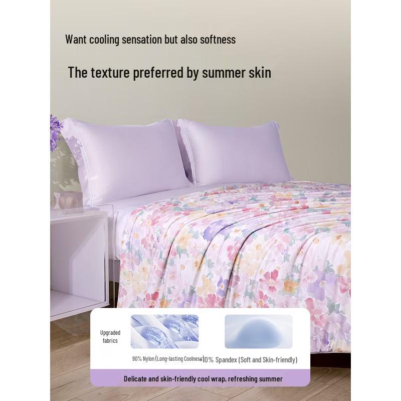 Mengjie Pure Silk Summer Knit Quilt