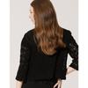 SON JUNG WAN Chain Trimming Flower Jacket Zjk6262220