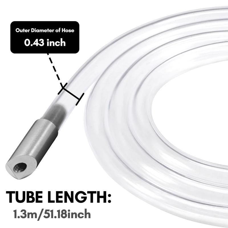 Soap Dispenser Extension Tube Kit For Kitchen Accessories Bathroom Stainless Steel Built In Liquid Soap Detergent Dispensers