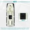 ACROPIX Front Left Driver Side Master Power Window Switch Fit for Mercedes-Benz C300 - Pack of 1 Black
