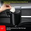 Car Door Cup Holder Storage Bag Universal Back Clip Design Drink Rack Organizer Box Waterproof Seat Back Storage Pocket