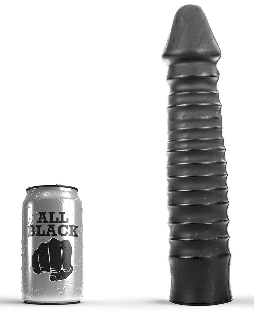 Gode AB29 Dingus All Black 22 x 6cm - All Black - Dildos XL - Largeur + de 6cm