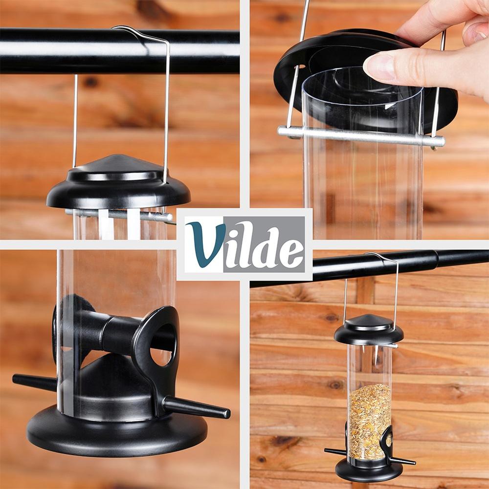 Hanging Bird Feeder, Grain Feed Box, Balcony, Garden Terrace