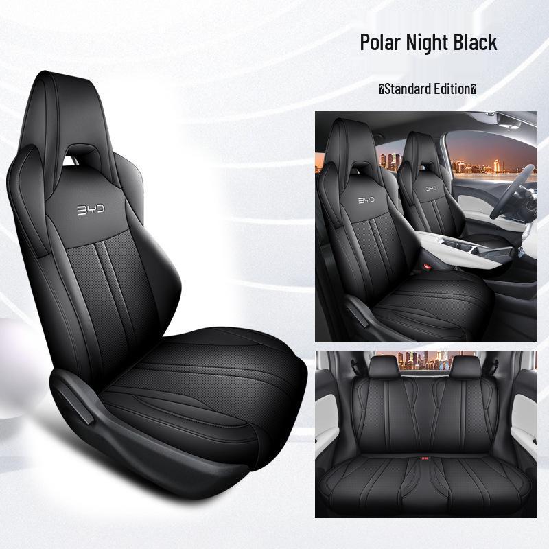 Seagull Special Car Seat Cover Set - Sporty Leather, Four Seasons Cushion