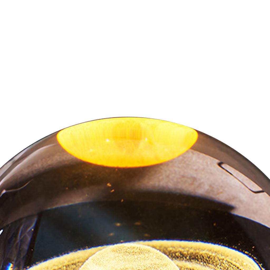 3D Crystal Ball Night Light Rechargeable Battery Soft Light Multifunction Crystal Ball Lamp with