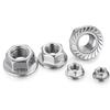 304 Stainless Steel Hex Flange Lock Nut