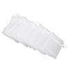 100pcs Small Mesh Bags Drawstring Sheer Organza Bags for Candy Weeding Jewelry White