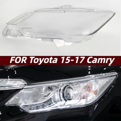 Fits 2015-2017 Toyota Camry: Transparent Front Headlight Cover