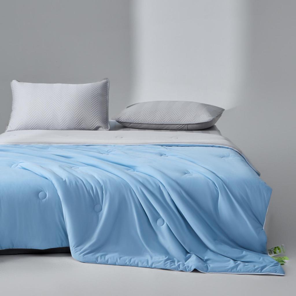 Premium Double-Sided Cool-Touch Antibacterial Ice Silk Summer Quilt
