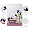Funny Animals Elephant Giraffe Penguin Playing On Toilet Wall Art Poster Canvas Painting for Bathroom Toilet Nordic Decor Pictur