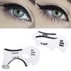 10 Paar Schnelle Make-Up Schablonen Eyeliner Formen ein Make-Up Werkzeug Eyeliner Schablonen Pads Lidschatten Applikatoren Eyeliner Vorlage