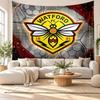 Watford Football Wall Tapestry, Soft Fabric Wall Hanging, Decorative Backdrop For Bedroom Home Wall Art