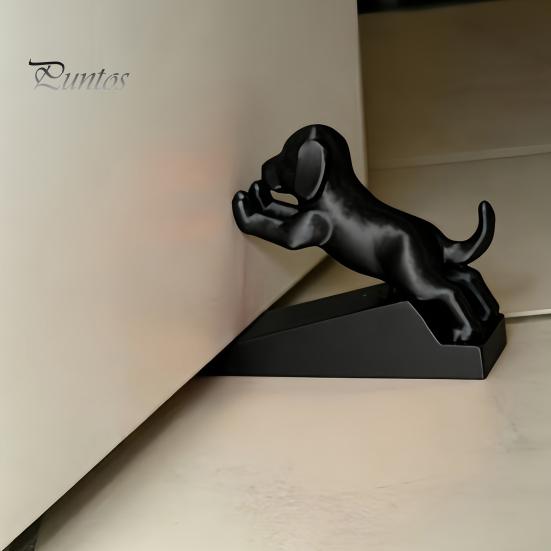 Waterproof Dirt Resistant Door Wedge 3D Printed Cartoon Dog Stopper, Cute Animal Holder, Decorative Floor Stopper Non-Slip for Wall Protection