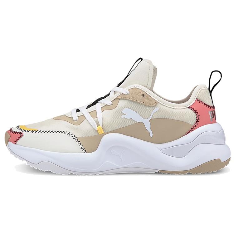 (WMNS) PUMA Rise Extravaganza Low-top Brown/Pink Women s 373446-01 EU 35.5
