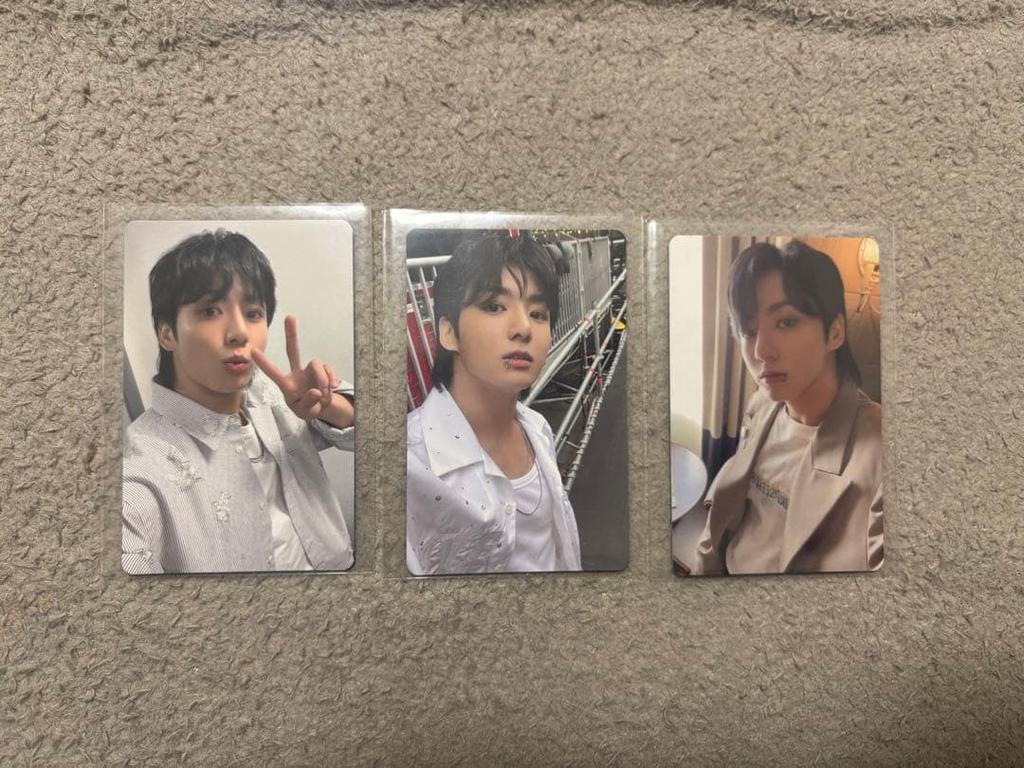 [USED] BTS Jungkook Lucky Drop GOLDEN JPFC Bonus Trading Card