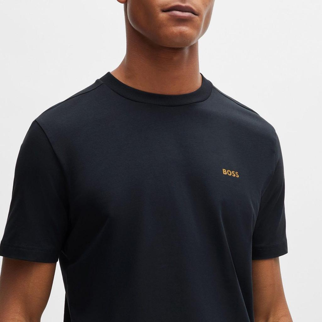 Boss Mens Contrast Logo T-Shirt
