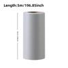 1Pc 5m/196.85inch  PVC Vinyl Decals Self-adhesive Wall Border Stickers Waist Line Wallpaper Skirting Line Baseboard