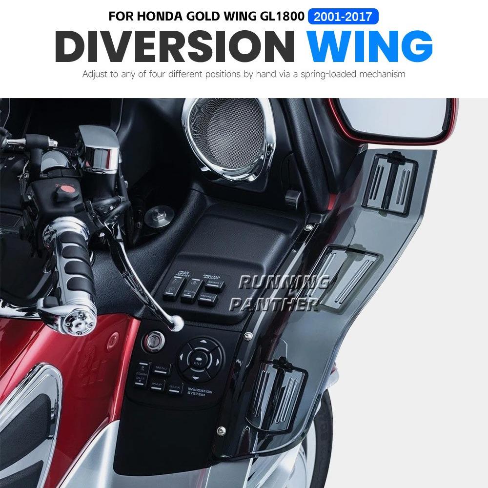 Dragon Wing Ventilation Deflectors for Honda Gold Wing GL1800 F6B Motorcycle