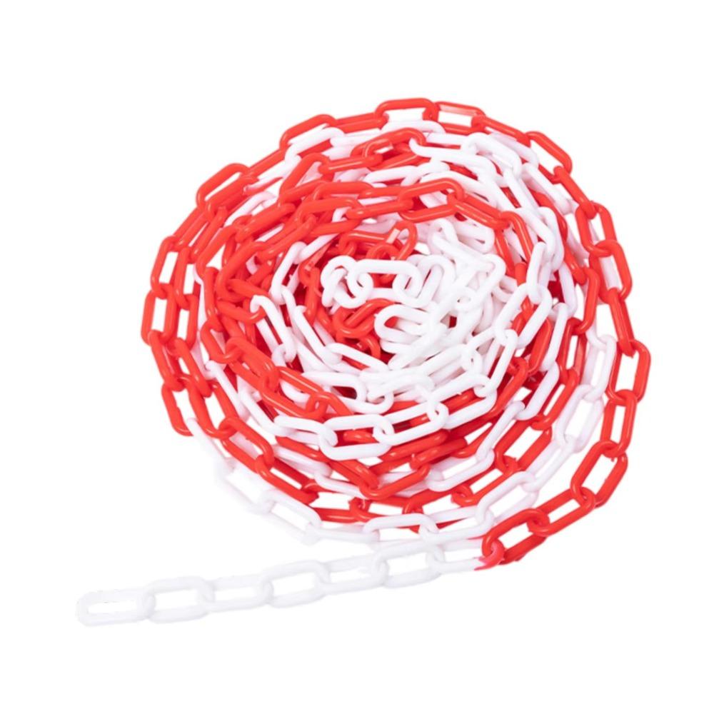 5m Traffic Chain Barrier Link 6mm/8mm/10mm Crowd Control Barrier Warning Safe