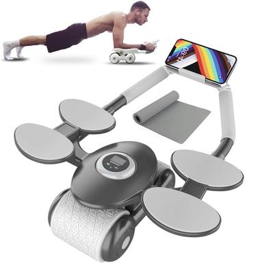 Rouleau abdominal SSNEIN, Machine abdominale avec support pour coudes et genouillère, Roue de fitness abdominale multifonctionnelle, Équipement d'entraînement abdominal, Exercice R