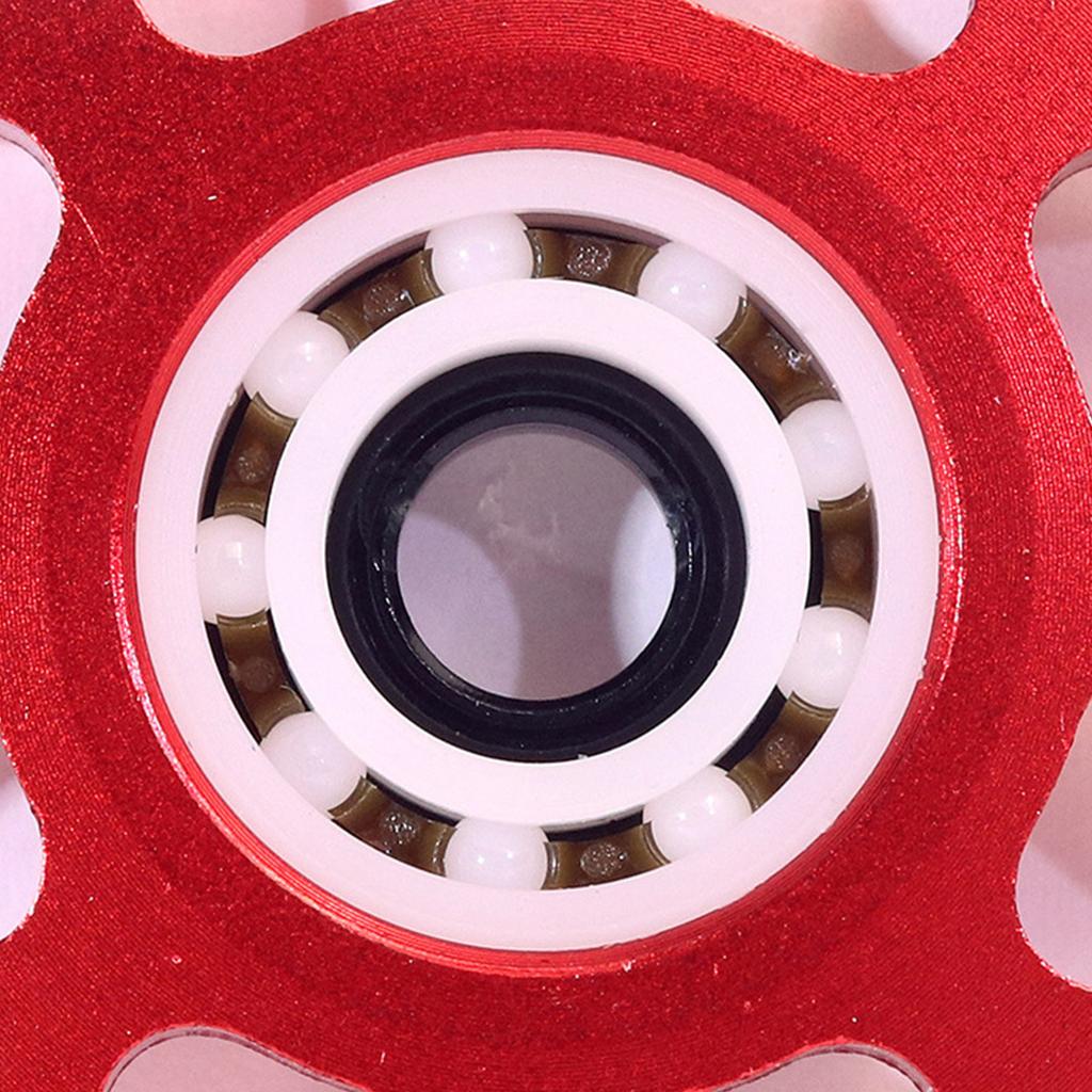 Universals Bike Chain Guide Wheel Corrosions Resistant Weatherproofed Cycling Chain Guide Wheel with Multiple Gear Size