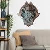 Viking Decor Creepy Head Ozdobne ściany wiszące Czaszki Head Decor