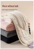 High Waist Seamless Cotton Cashmere Pants - Warm, Comfortable & Close-fitting for Autumn/Winter