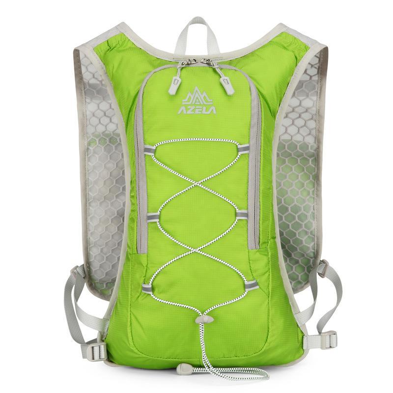 Adjustable Strap Running Hydration Vest 1Pc Unisex Lightweight Backpack for Hiking Cycling Jogging Trail Run